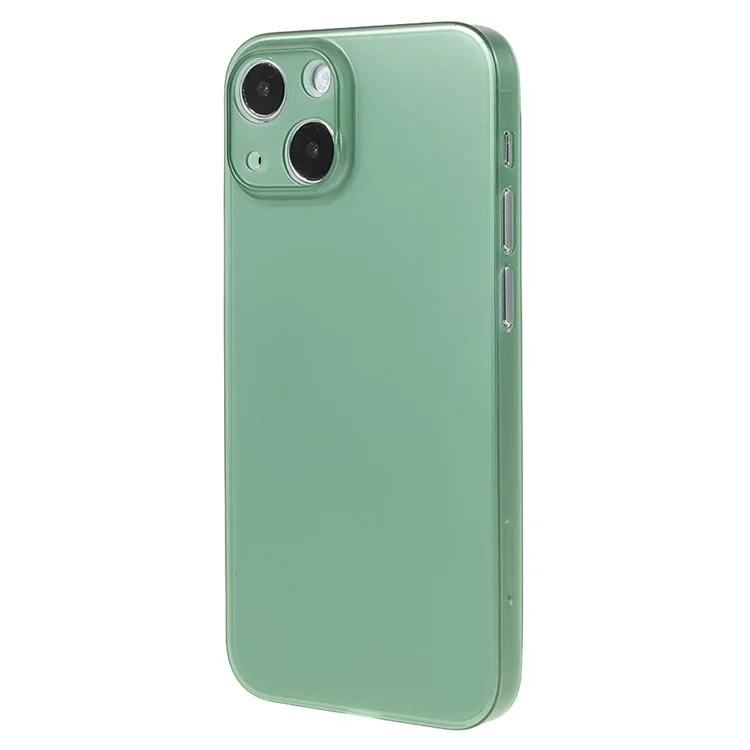 Scratch-Resistant Super Thin Lightweight Hard PC Phone Cover Case for iPhone 13 6.1 inch - Green