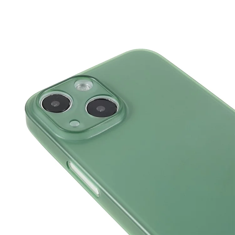 Scratch-Resistant Super Thin Lightweight Hard PC Phone Cover Case for iPhone 13 6.1 inch - Green