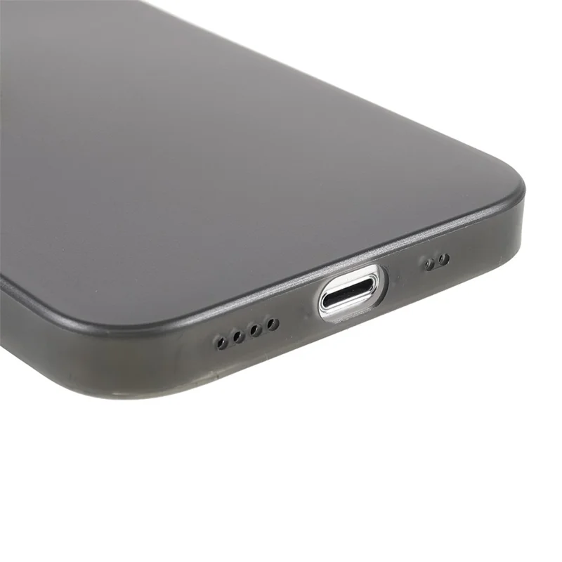 Scratch-Resistant Super Thin Lightweight Hard PC Phone Cover Case for iPhone 13 6.1 inch - Black