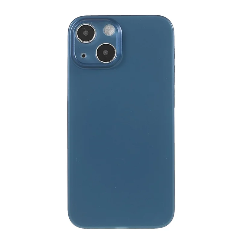 Scratch-Resistant Super Thin Lightweight Hard PC Phone Cover Case for iPhone 13 6.1 inch - Blue
