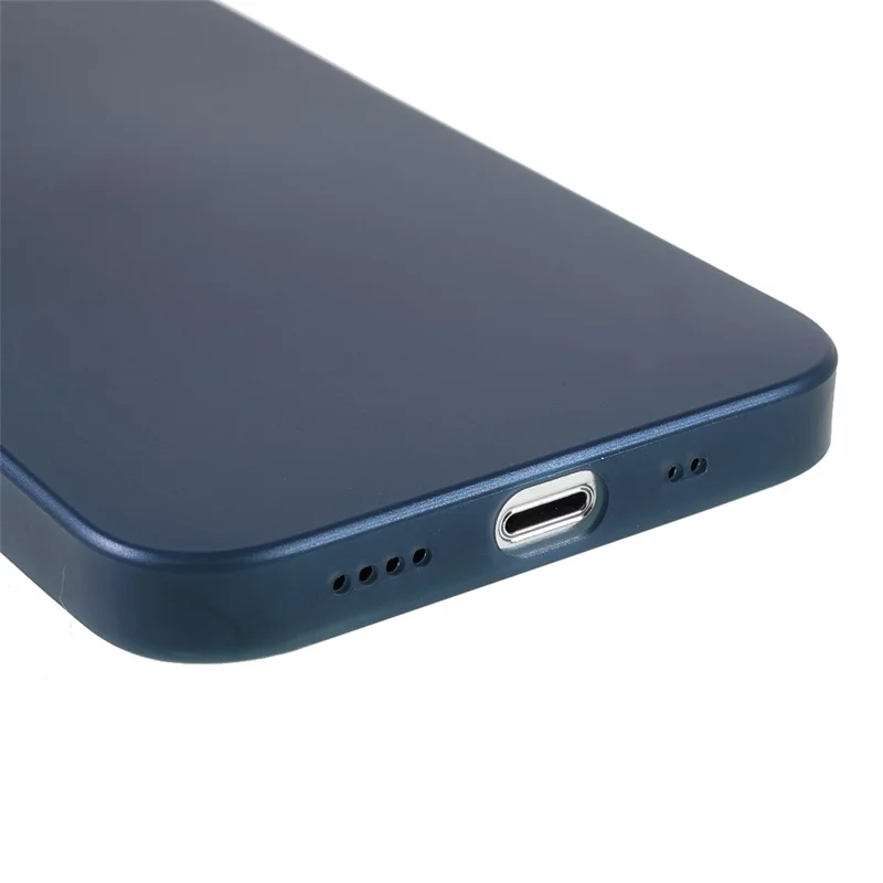 Scratch-Resistant Super Thin Lightweight Hard PC Phone Cover Case for iPhone 13 6.1 inch - Blue