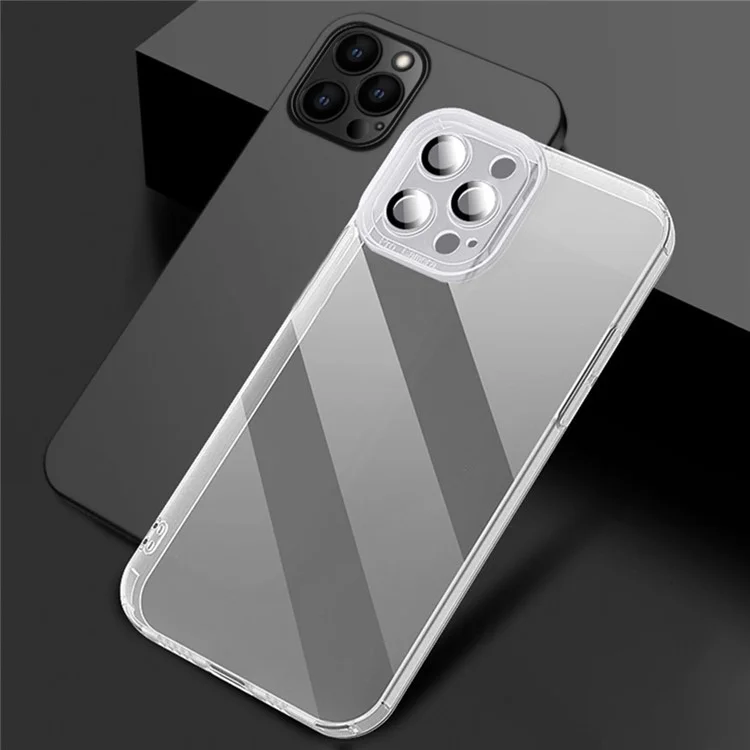 X-LEVEL Clear Matte Shockproof Protective TPU Airbag Case для iPhone 13 Pro 6.1 дюйма - прозрачный