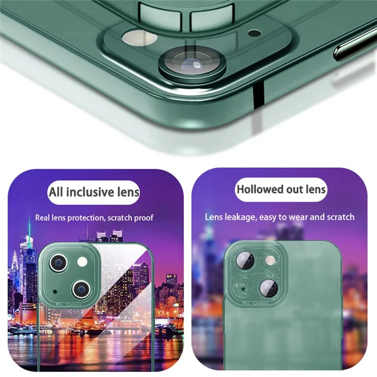 X-LEVEL Clear Matte Shockproof Protective TPU Airbag Case для iPhone 13 Pro 6.1 дюйма - прозрачный