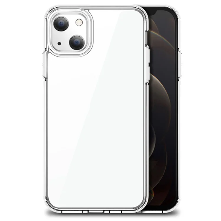 X-LEVEL Anti-Collision TPU + PC Four-Corner Airbags Phone Protective Case for iPhone 13 6.1 inch - Transparent