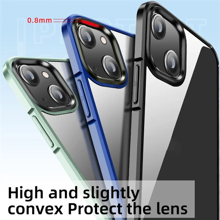 X-LEVEL Anti-Collision TPU + PC Four-Corner Airbags Phone Protective Case for iPhone 13 6.1 inch - Transparent