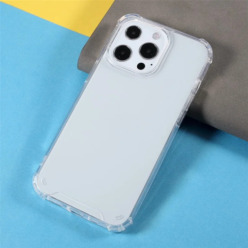 Shockproof Four Corner Cushion Acrylic + TPU Hybrid Cover Phone Back Case for iPhone 13 Pro 6.1 inch