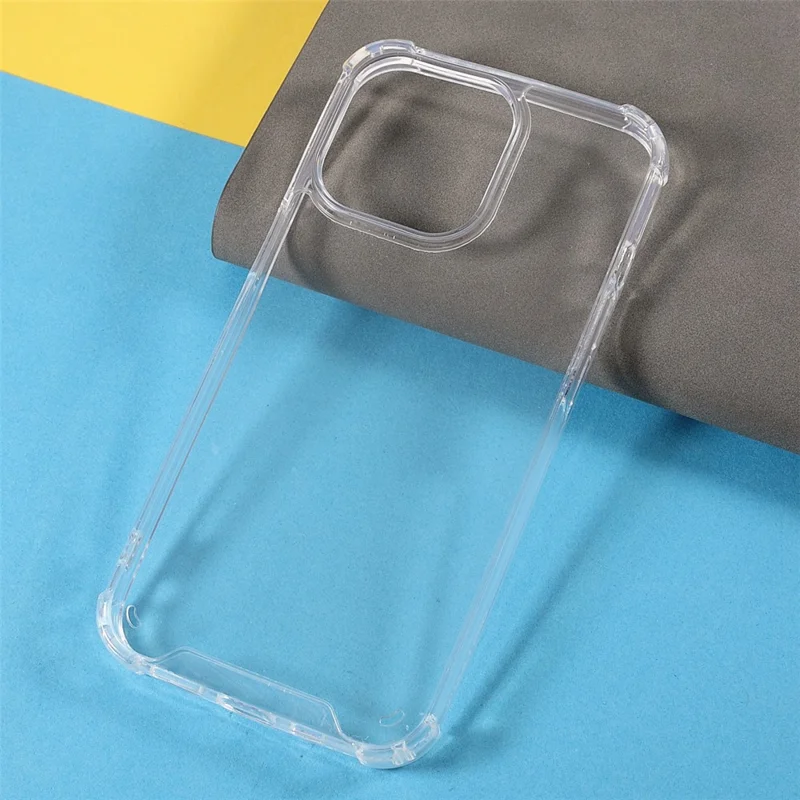 Shockproof Four Corner Cushion Acrylic + TPU Hybrid Cover Phone Back Case for iPhone 13 Pro 6.1 inch