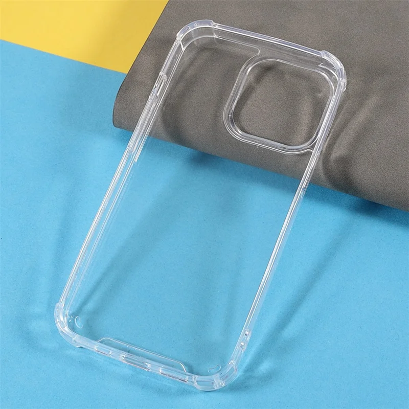 Shockproof Four Corner Cushion Acrylic + TPU Hybrid Cover Phone Back Case for iPhone 13 Pro 6.1 inch