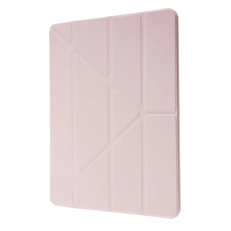 Obudowa do tabletu PU Leather Origami z funkcją automatycznego wybudzania/uspania i podstawką do iPad 10,2 (2021)/(2020)/(2019) - różowy