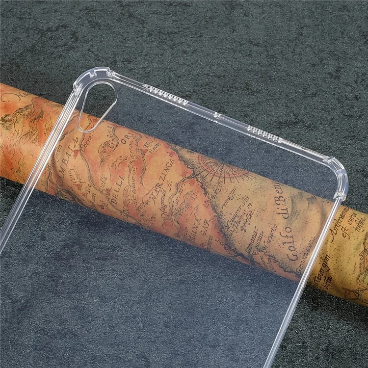 Renfort des coins Couverture de protection arrière en TPU cristal doux anti-rayures pour iPad mini (2024) / mini (2021)