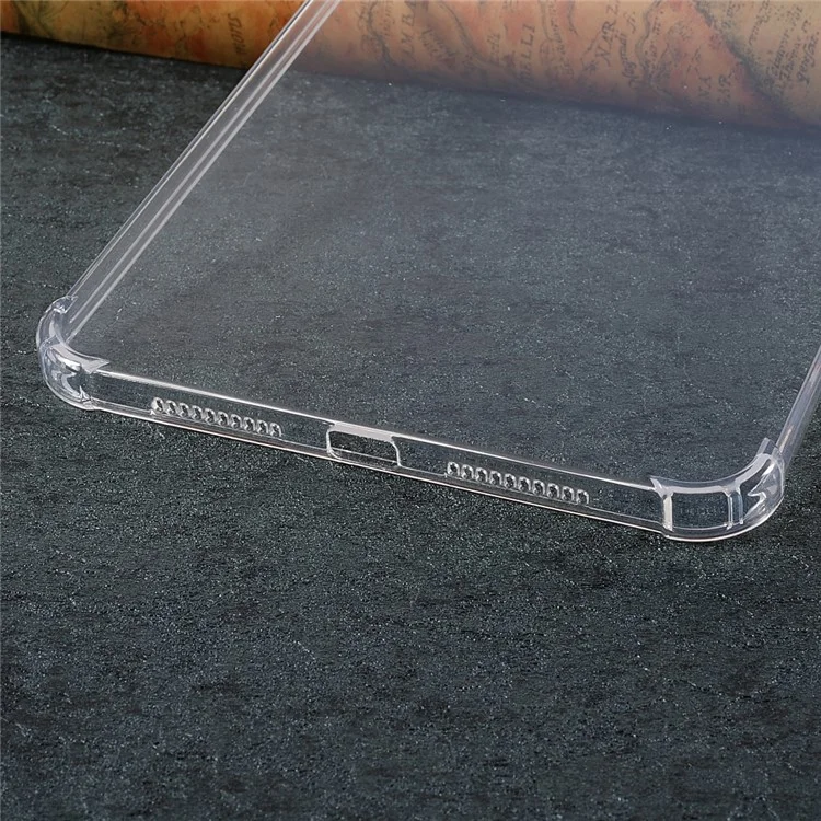 Renfort des coins Couverture de protection arrière en TPU cristal doux anti-rayures pour iPad mini (2024) / mini (2021)