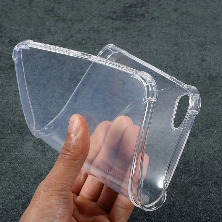 Renfort des coins Couverture de protection arrière en TPU cristal doux anti-rayures pour iPad mini (2024) / mini (2021)