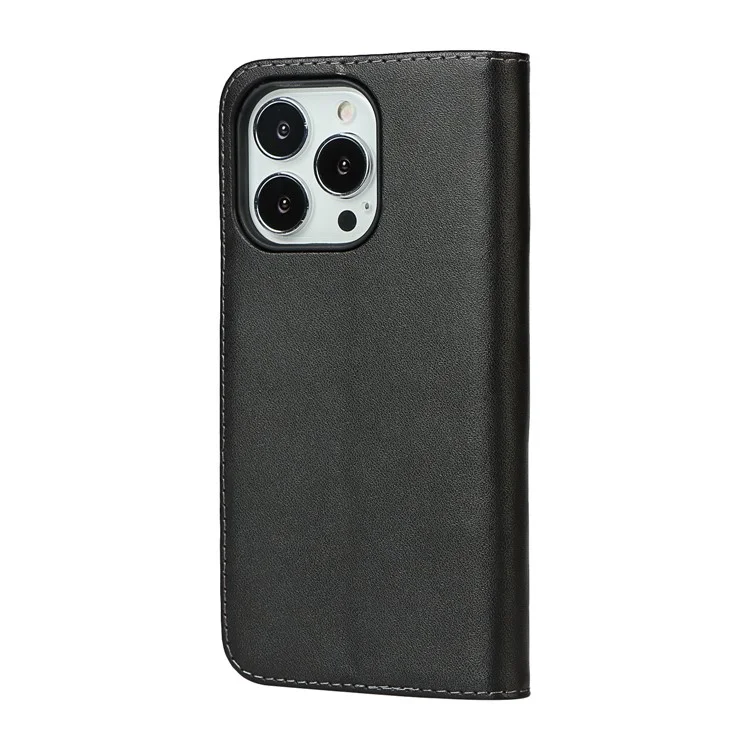 Echter Lederstaub-sicht-telefonabdeckung Anti-kratzer-brieftasche Telefonhülle Für Iphone 13 Pro 6.1 Zoll