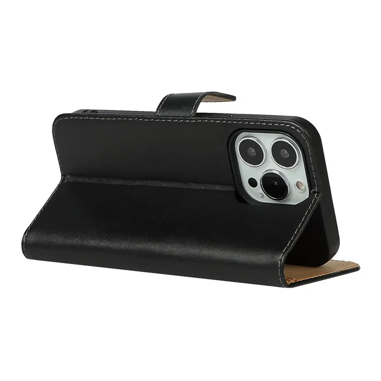 Echter Lederstaub-sicht-telefonabdeckung Anti-kratzer-brieftasche Telefonhülle Für Iphone 13 Pro 6.1 Zoll