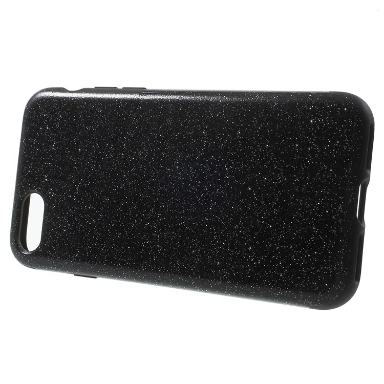 Flash Powder TPU Back Shell for iPhone 8 / 7 4.7 inch - Black