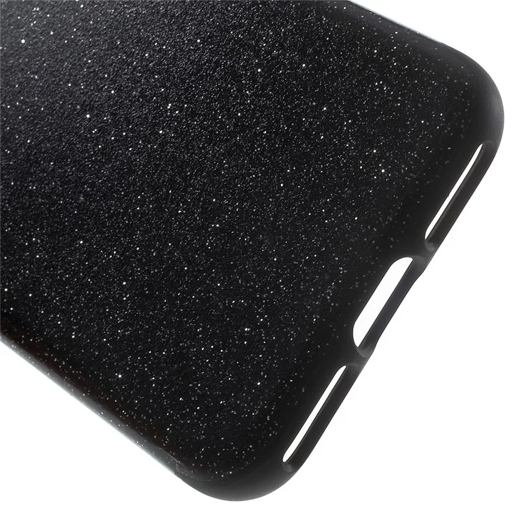 Flash Powder TPU Back Shell for iPhone 8 / 7 4.7 inch - Black