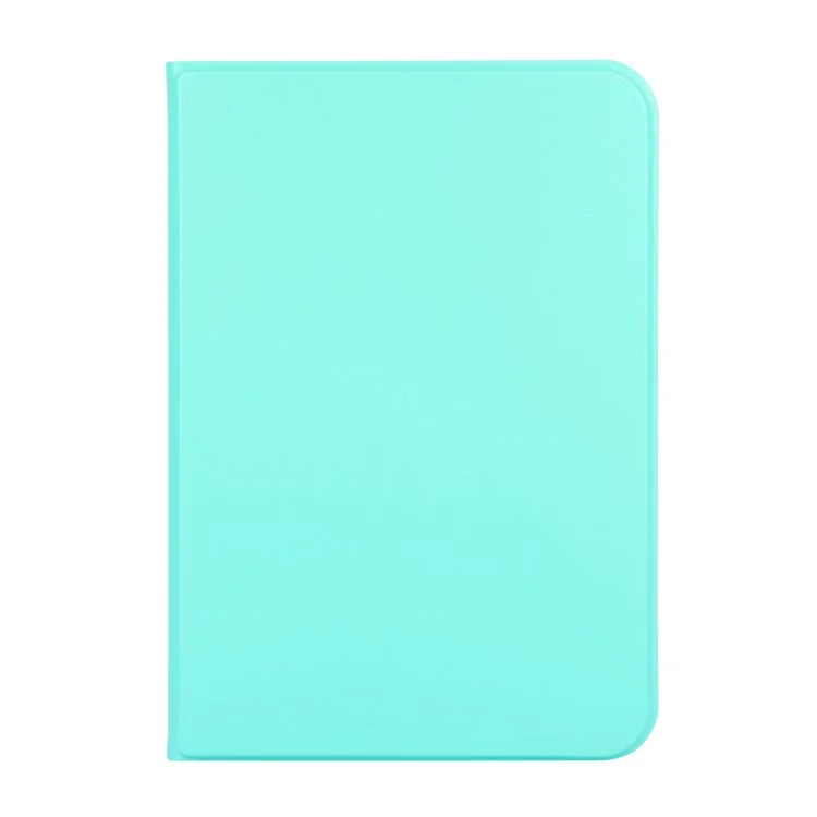 Anti-kratzer Feste Farbe PU Leder Schutzhülle Mit Stand Für Apple Ipad Mini (2021)/mini 6 - Grün