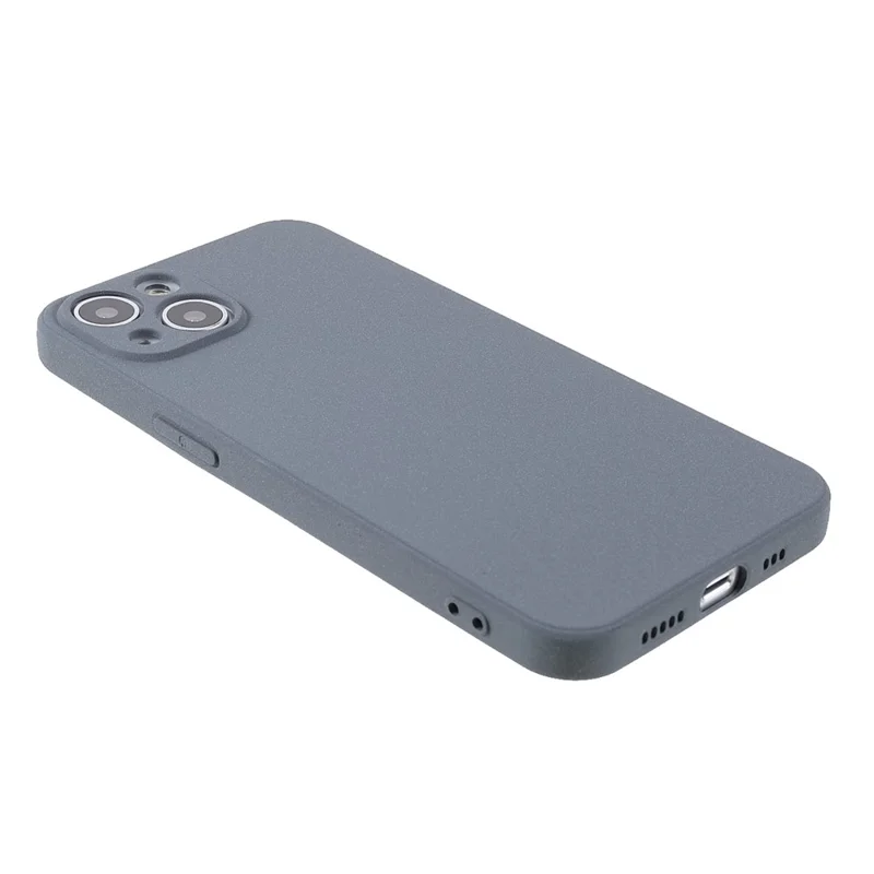 Anti-Scratch Anti-Drop Lightweight Double-Sided Frosted TPU Phone Shell for iPhone 13 mini 5.4 inch - Grey