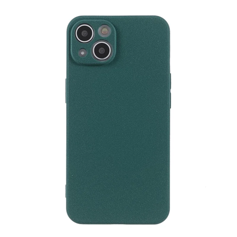 Anti-Scratch Anti-Drop Lightweight Double-Sided Frosted TPU Phone Shell for iPhone 13 mini 5.4 inch - Dark Green