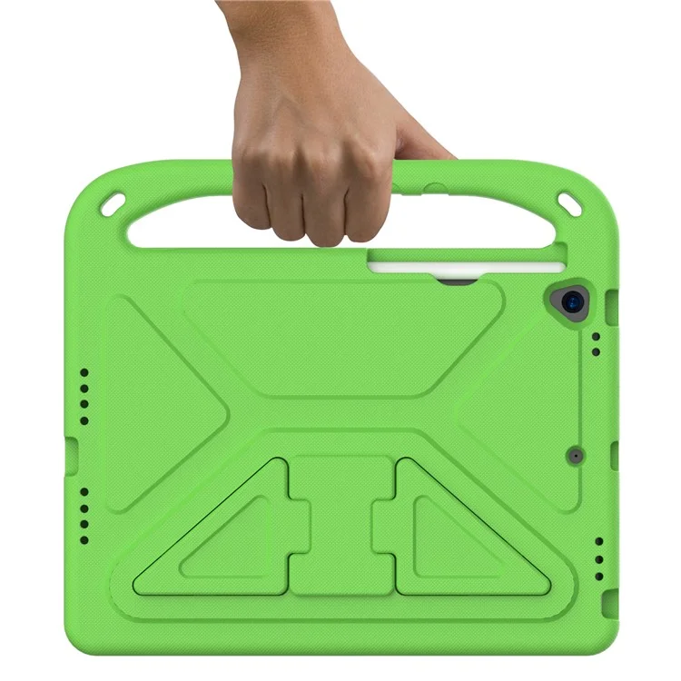 Hard Eva Anti-schock-tablet-hülle Mit Dem Handle-kickstand-design Für Ipad Air 10.5 Zoll (2019) / Ipad Pro 10,5 Zoll (2017) - Grün