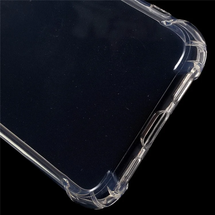 Impact-resistant Clear TPU Protective Case for iPhone 8 / 7 4.7 inch - Transparent