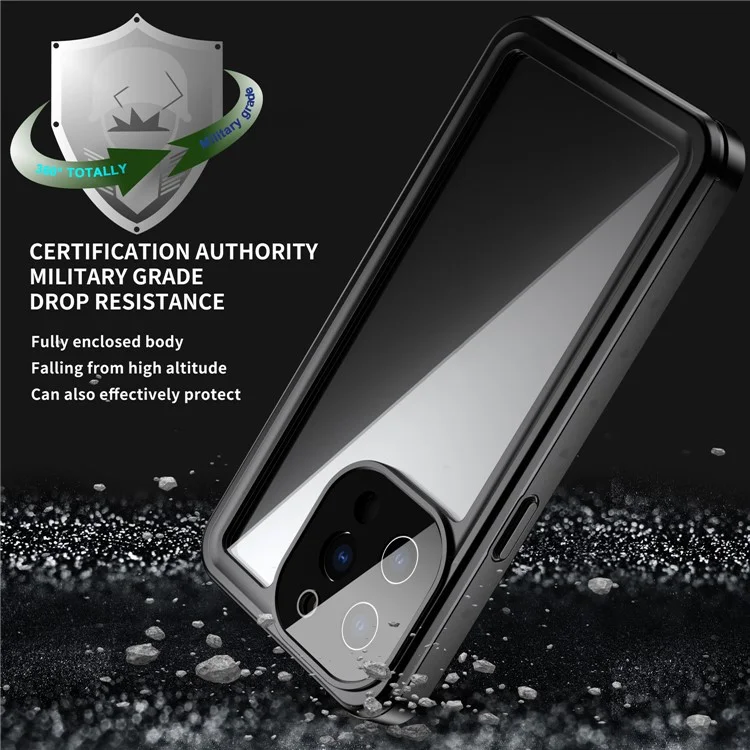 Redpepper Pro-serie Drop-proof IP68 Wasserdichte Kratzfeste Transparente Telefonhülle Für Iphone 13 Pro 6,1 Zoll