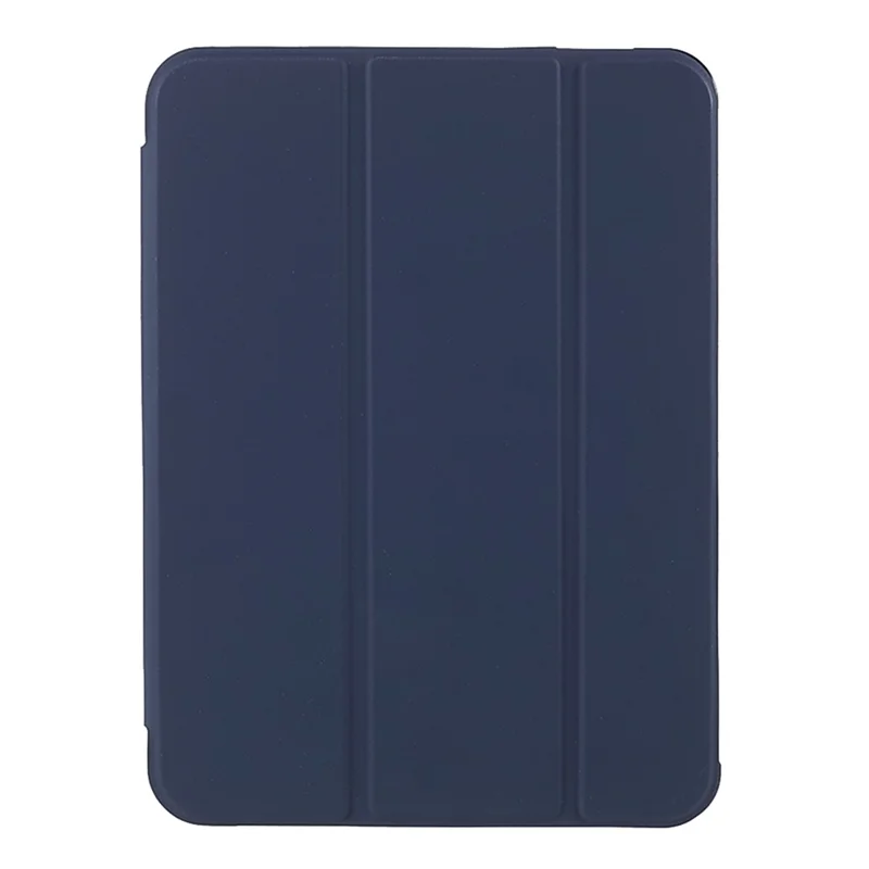 Чехол-подставка из искусственной кожи PU и термополиуретана TPU с отделением для стилуса, для iPad mini (2024) / mini (2021), темно-синий