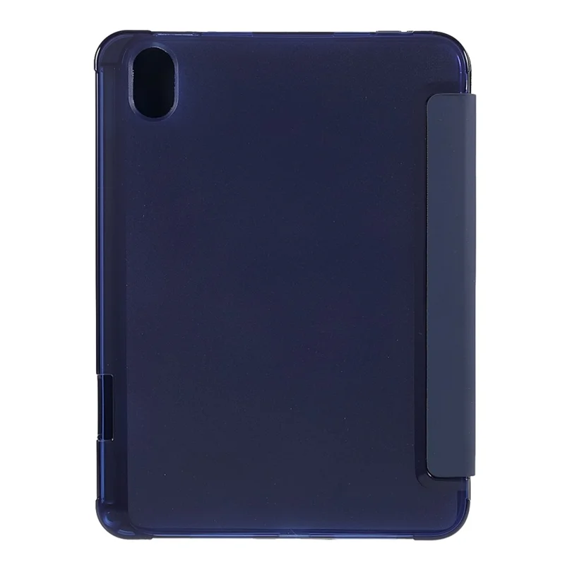 Чехол-подставка из искусственной кожи PU и термополиуретана TPU с отделением для стилуса, для iPad mini (2024) / mini (2021), темно-синий