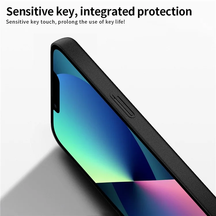 MOFI Shield Matte Series Shockproof Hard PC Protective Case для iPhone 13 6.1 дюйма - Черный