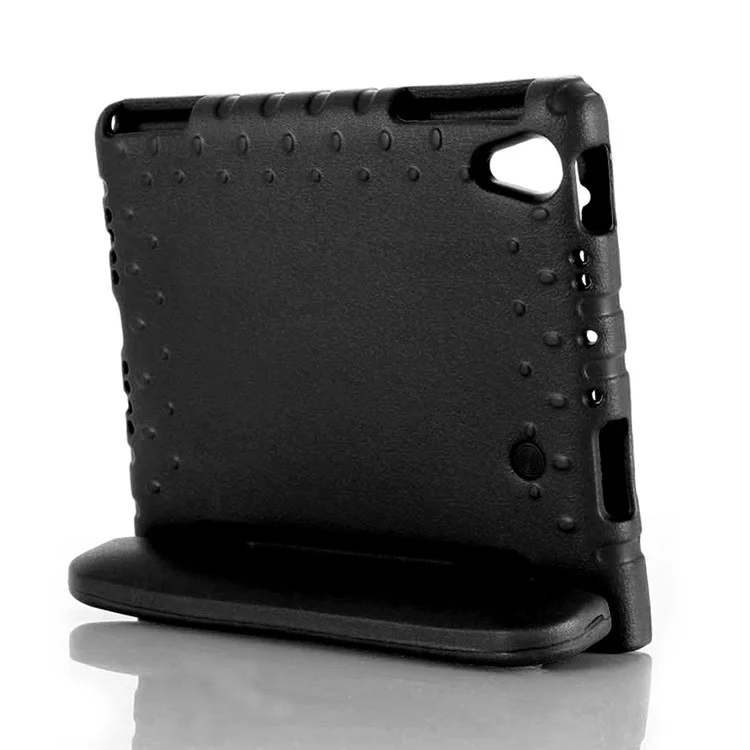 Cubierta de Caja de Tableta Protectora de Kickstand de Patada a Prueba de Golpes Para Ipad Mini (2021) - Negro