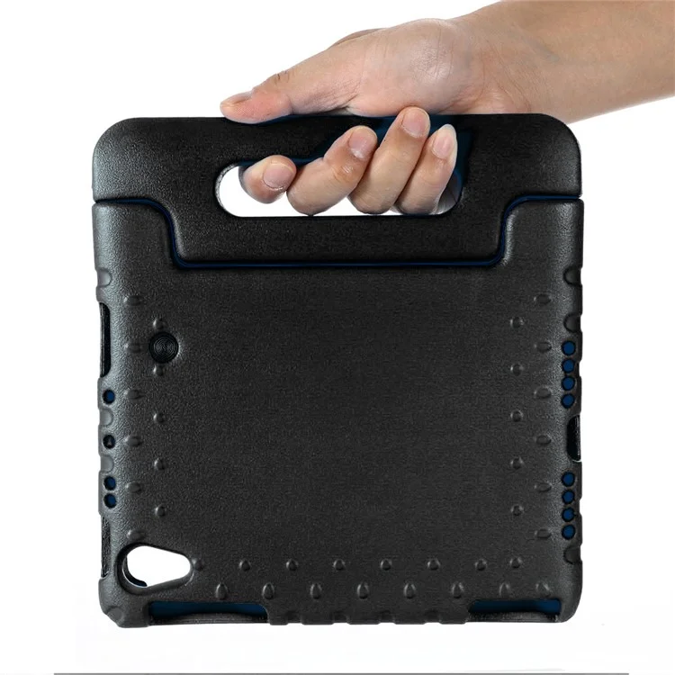 Cubierta de Caja de Tableta Protectora de Kickstand de Patada a Prueba de Golpes Para Ipad Mini (2021) - Negro