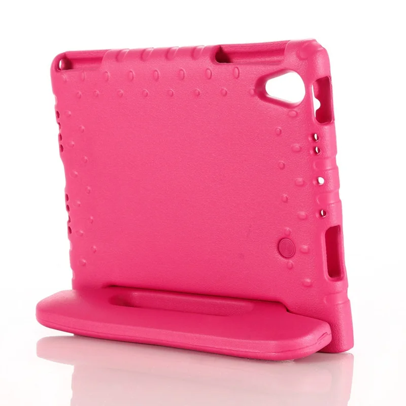 Cover protettiva in EVA con supporto pieghevole antiurto per iPad mini (2024) / mini (2021) - Rosso