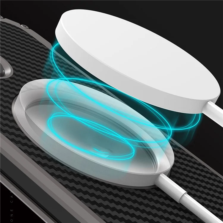 R-JUST Back Hollow Heat Dissipation Drop-Resistant Carbon Fiber PC + Aluminum Alloy Phone Case per iPhone 13 Pro Max 6.7 pollici - Grigio