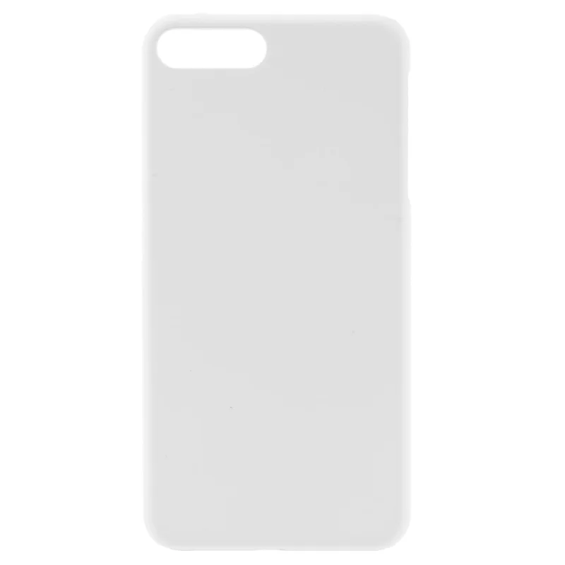 Rubberized Hard Plastic Case for iPhone 8 Plus / 7 Plus - White