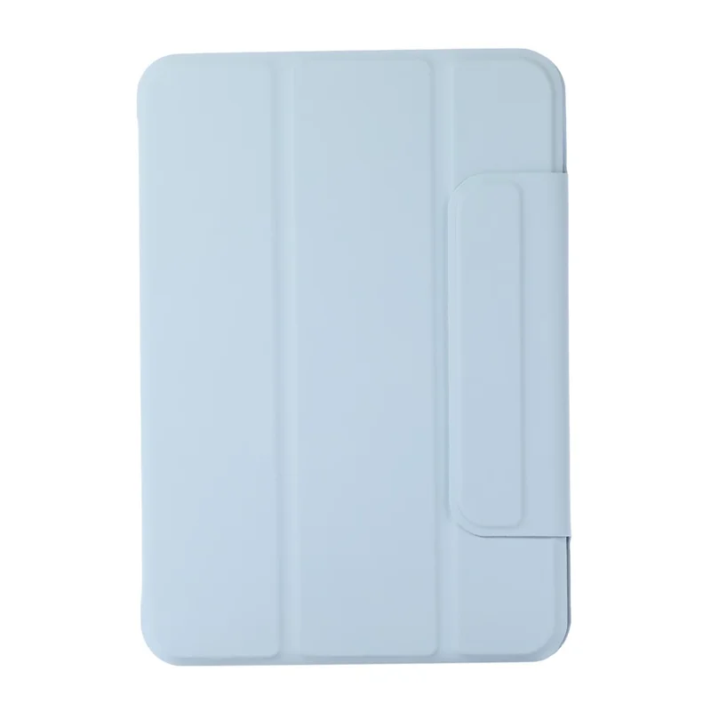 Auto-Absorbed Buckle Hard PC+PU Leather Tablet Case with Stand for iPad mini (2024) / mini (2021) - Baby Blue