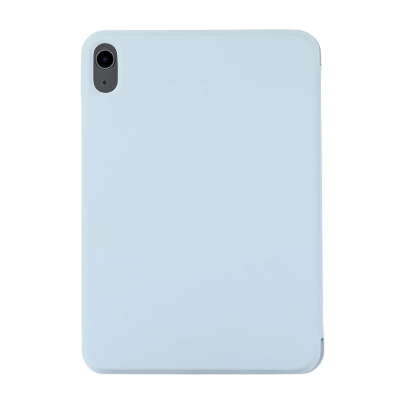 Auto-Absorbed Buckle Hard PC+PU Leather Tablet Case with Stand for iPad mini (2024) / mini (2021) - Baby Blue