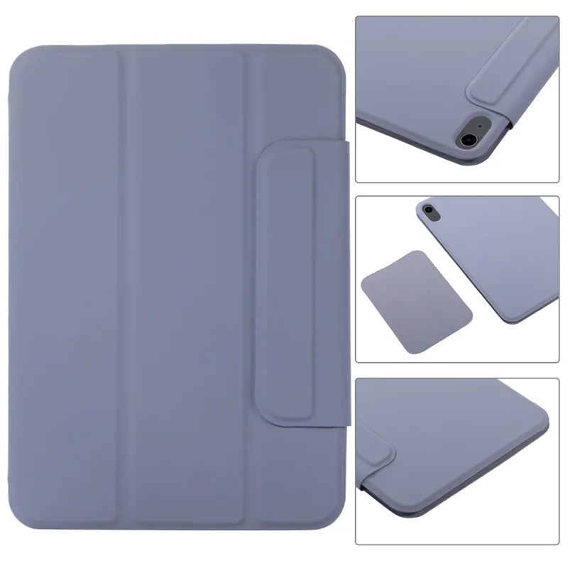 Magnetic Absorption Design Leather Stand Tablet Case Cover for iPad mini (2024) / mini (2021) - Pink