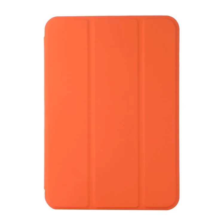 All-Round Protective Magnetic Hard PC PU Leather Tablet Cover Shell for iPad mini (2024) / mini (2021) - Wine Red