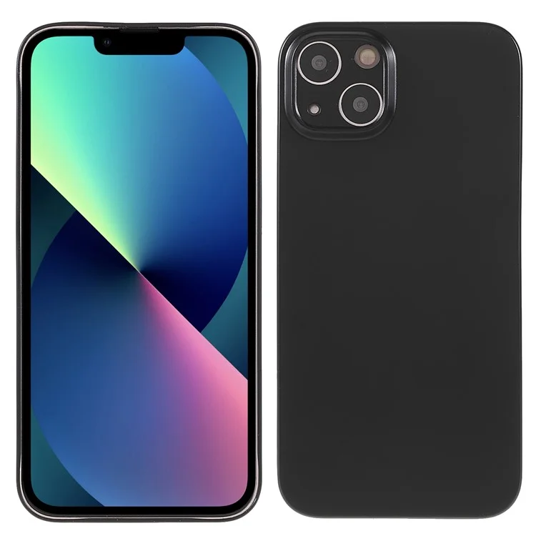 Frosted Surface Ultra Slim Anti-Fingerprint Anti-Scratch Hard PC Phone Case Shell Für IPhone 13 Mini 5,4 Zoll - Schwarz