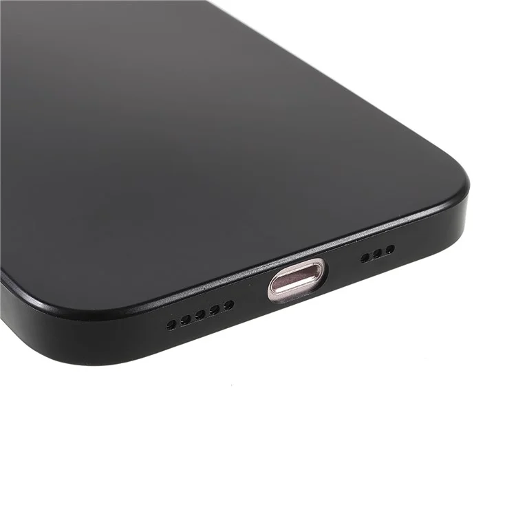 Frosted Surface Ultra Slim Anti-Fingerprint Anti-Scratch Hard PC Phone Case Shell Für IPhone 13 Mini 5,4 Zoll - Schwarz