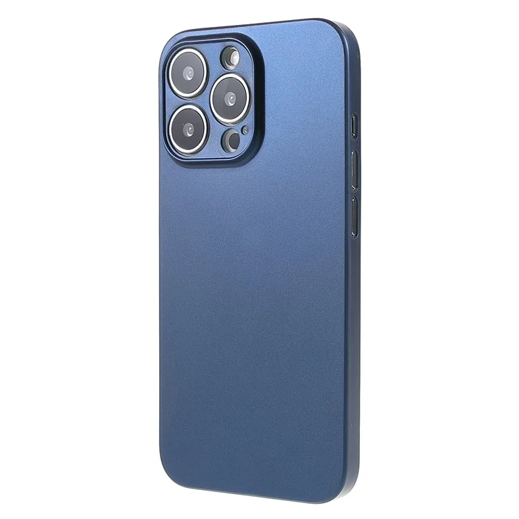 SURFACE MATTE ULTRA SLIME LUMIÈRE ANTI-Scratch CUTOUT CUPÉRATION DUR PC DUR PC POUR IPHONE 13 PRO 6.1 POUCES - Bleu