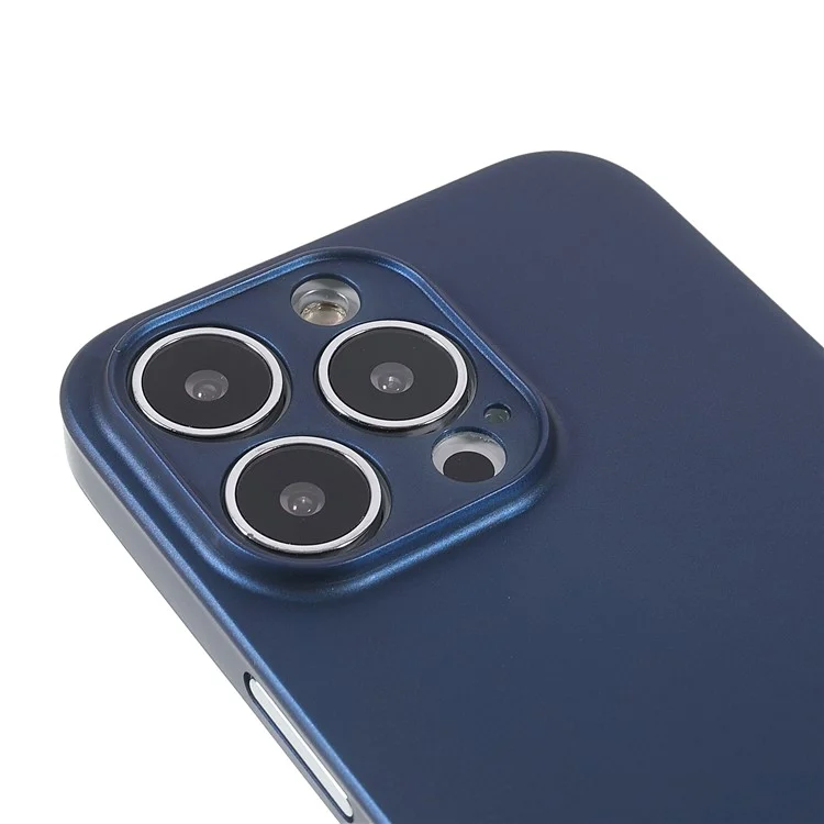 SURFACE MATTE ULTRA SLIME LUMIÈRE ANTI-Scratch CUTOUT CUPÉRATION DUR PC DUR PC POUR IPHONE 13 PRO 6.1 POUCES - Bleu