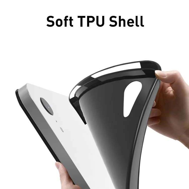 Étui de protection en cuir PU et TPU à rabat triple pour iPad mini (2024) / mini (2021) - Noir