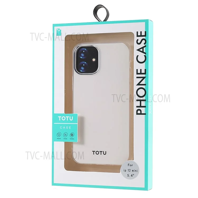 TOTU AA-067 Soft Series Precise Cutout Anti-drop Clear Durable Flexible TPU Cases for iPhone 12 mini 5.4 inch