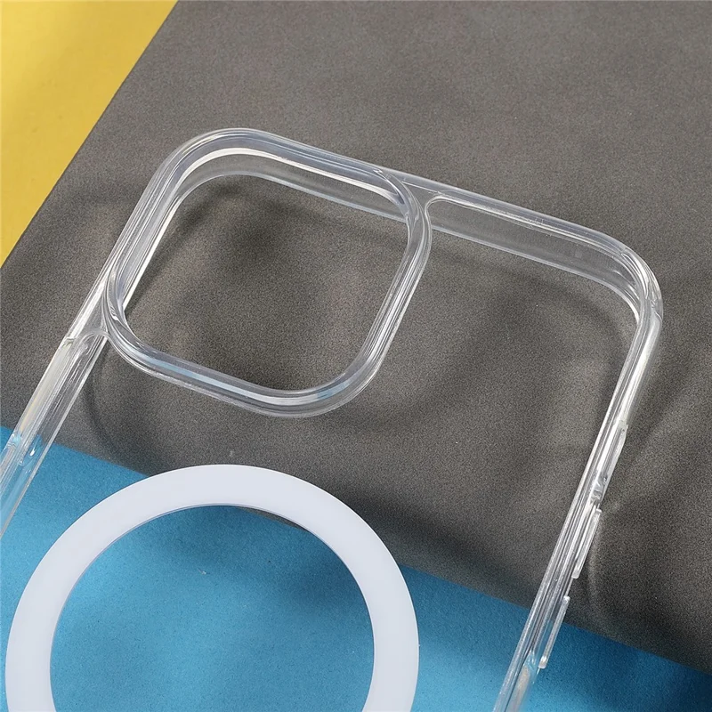 TOTU AA-160 Clear Anti-Drop Shockproof Magnetic Charging Function Acrylic and TPU Protective Case for iPhone 13 Pro Max 6.7 inch