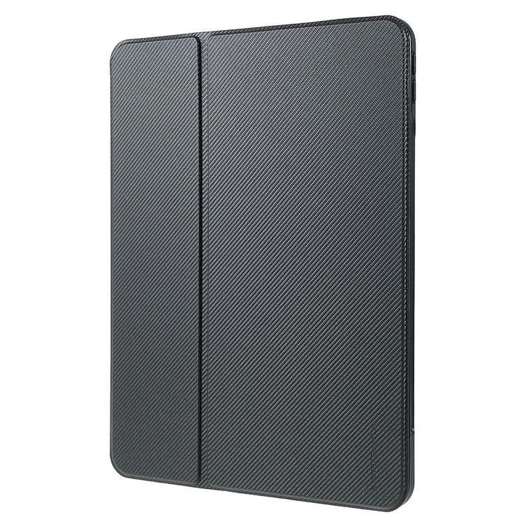 X-LEVEL KEVLAR Textured Stand PU Leather Auto Wake/Sleep Smart Tablet Protective Cover with Pen Holder for iPad Pro 11'' 2021/2020/2018 - Army Green