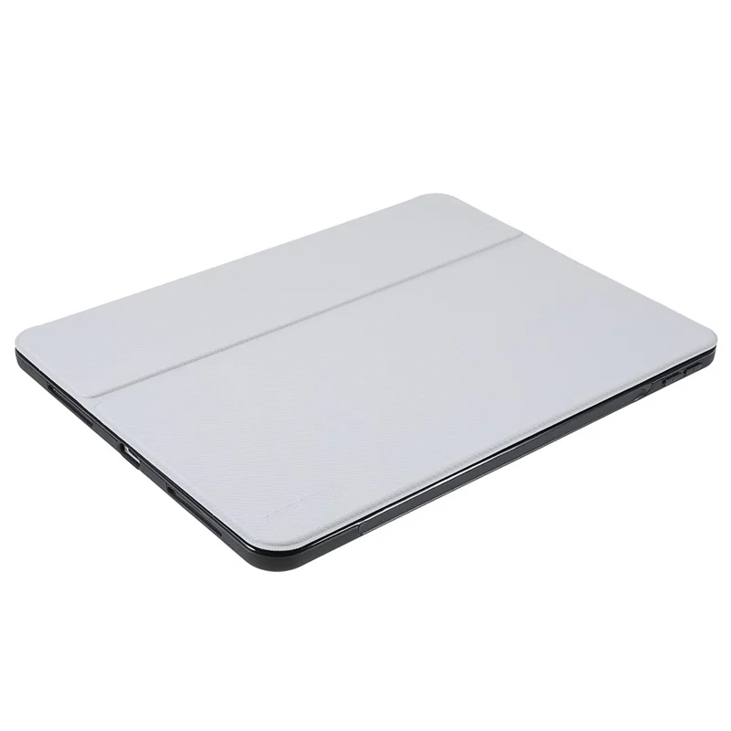 X-LEVEL KEVLAR Textured Stand PU Leather Auto Wake/Sleep Smart Tablet Protective Cover with Pen Holder for iPad Pro 11'' 2021/2020/2018 - White