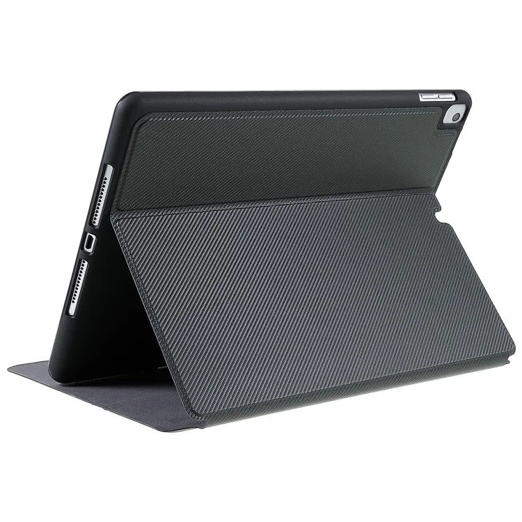 Housse de protection en cuir Kevlar X-LEVEL avec support automatique Veille/Réveil pour iPad 10.2 (2020) (2019) (2021) / iPad Air 10.5 pouces (2019) / iPad Pro 10.5 pouces (2017) - Vert