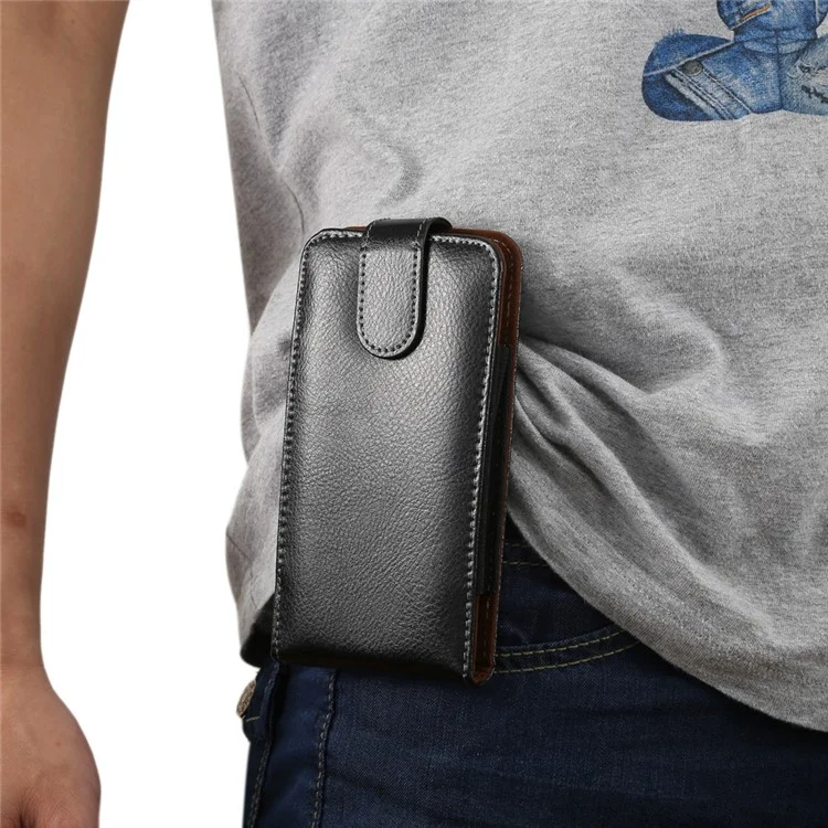 Split Leather Pouch Cover Holster with Belt Clip for iPhone 6s Plus/6 Plus Etc