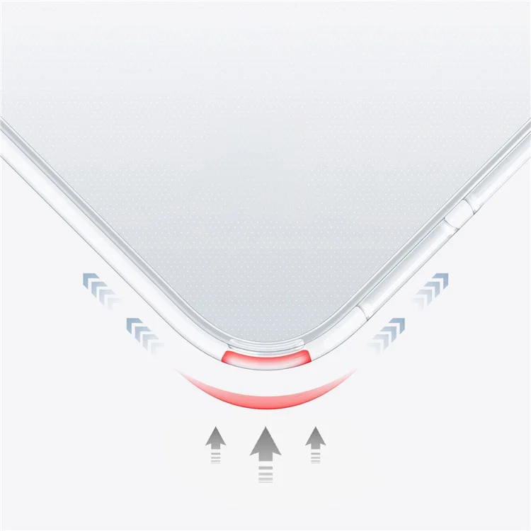 Étui de Protection Anti-pc Hard PC + Soft TPU Pour L'iphone 13 Pro Max 6,7 Pouces Magsafe Wireless Charging - Noir Transparent